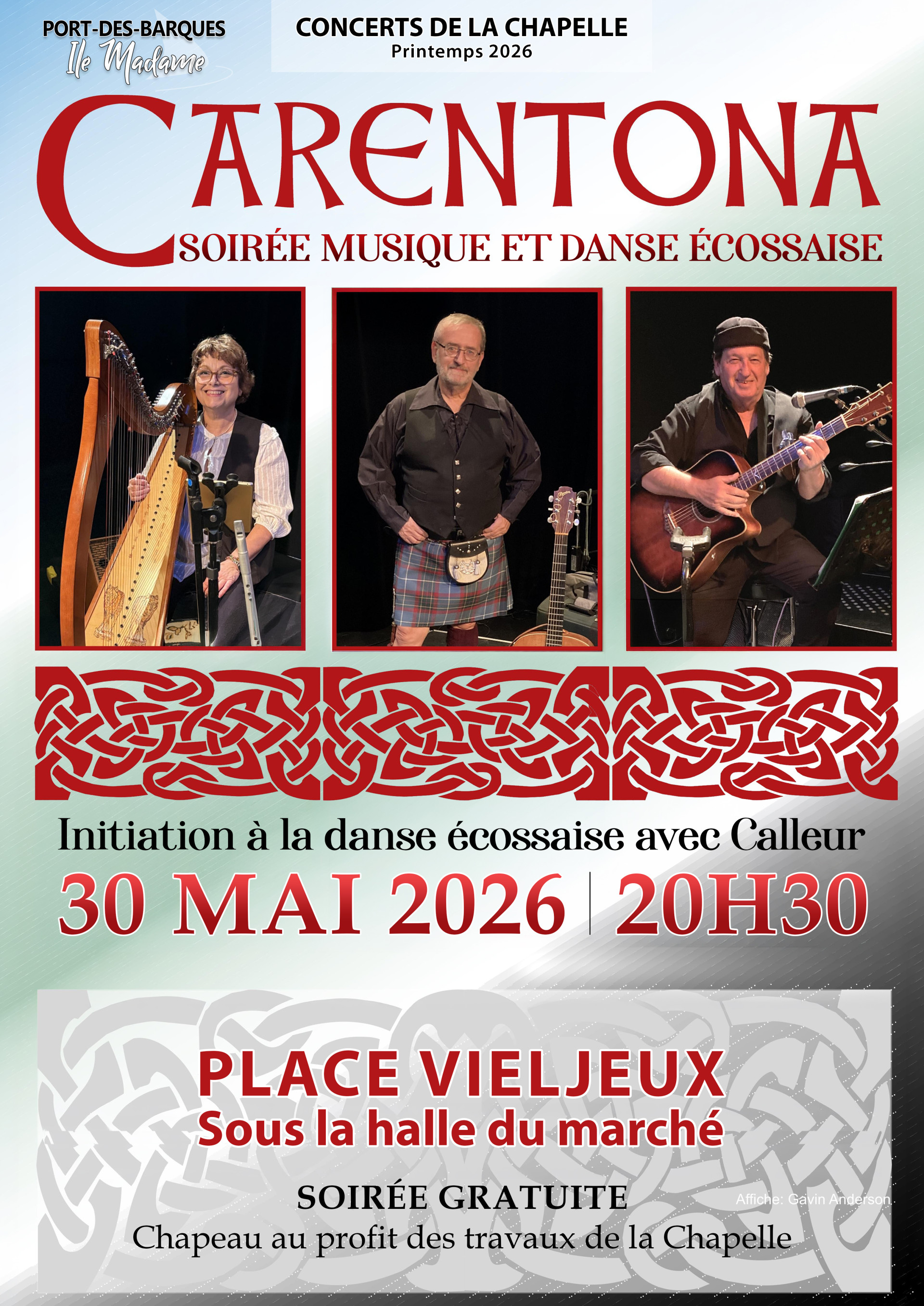 Carentona - Concerts de la Chapelle